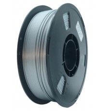 PETG пластик для 3D принтера 1 кг 1,75 мм, Kingroon, серебристый металлик