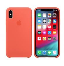 Чехол iPhone X Original Silicone Case Orange