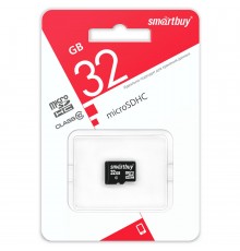 Флеш-накопитель MicroSD 32Гб SmartBuy Class10 (Без адаптера)