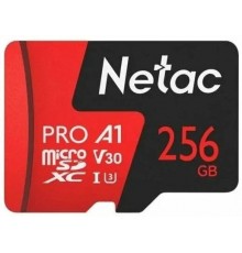 Флеш-накопитель MicroSD 256Гб Netac P500 Extreme Pro Class10