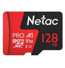 Флеш-накопитель MicroSD 128 Гб Netac P500 Extreme Pro Class 10