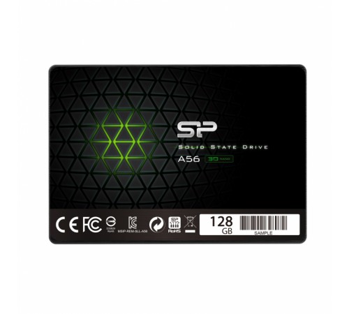 2.5" SATA накопитель 128 ГБ Silicon Power A56, 2.5", SATA III