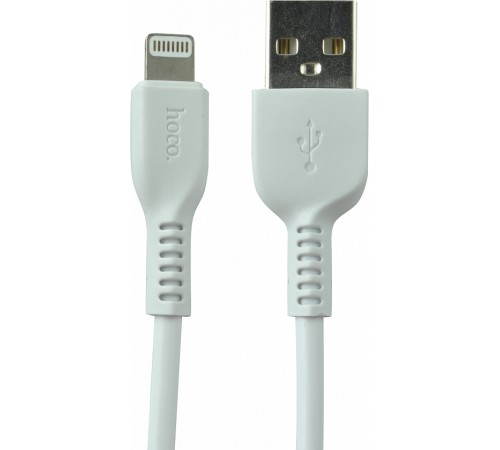 USB кабель Lightning Hoco X20 Белый, 1 метр