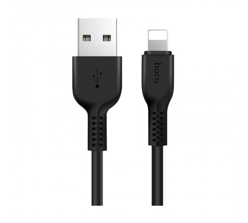 USB кабель Lightning Hoco X20 Черный, 1 метр