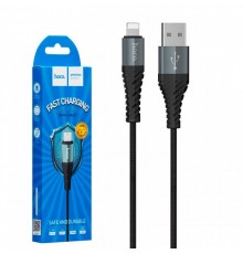 USB кабель Lightning Hoco X38 Черный, 1м