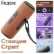 Умная колонка Яндекс Станция Стрит с Алисой 30 Вт, оранжевый