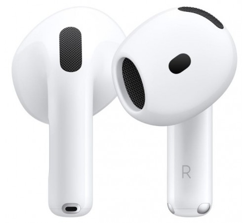 Наушники беспроводные Apple AirPods 4 (MXP63ZA/A) без шумоподавления