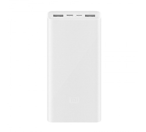 Внешний аккумулятор Xiaomi Mi Power Bank 3 30000mAh (PB3018ZM) White