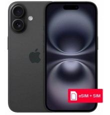 Смартфон Apple iPhone 16 128 Gb Sim+eSim, Black