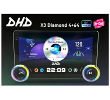 Автомагнитола DHD X3 Diamond 2DIN 10.1" 4/64 Android