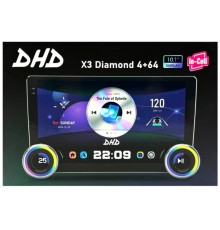 Автомагнитола DHD X3 Diamond 2DIN 10.1" 4/64 Android