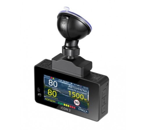 Комбо-устройство iBOX iCON 2 LaserVision Wi-Fi Signature Dual