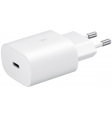 Сетевое зарядное устройство Samsung USB-C PD 45W с Type-C кабелем, белый