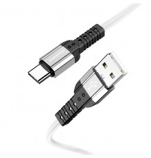 USB кабель Type-C Borofone BX64, белый, 1 м