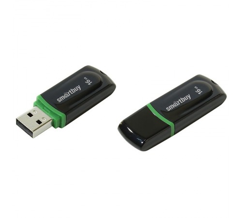 Флеш-накопитель USB 16Гб SmartBuy Paean, Черный