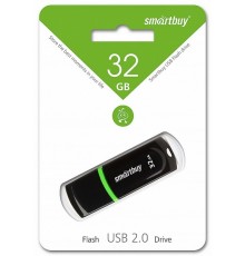 Флеш-накопитель USB 32Гб SmartBuy Paean, Черный