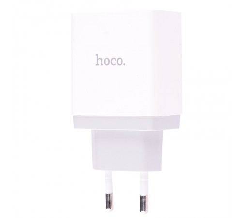 Сетевое зарядное устройство HOCO USB C24 1USB/QC3 Белый