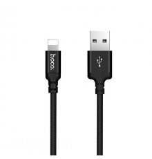 USB кабель Lightning Hoco X14 черный, 1 метр