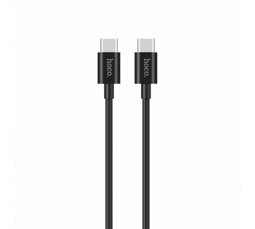 USB кабель Type-C - Type-C Hoco X23 Черный