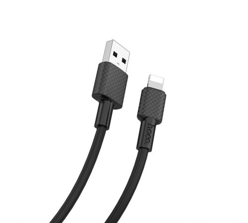 USB кабель Lightning Hoco X29 1 метр, Черный