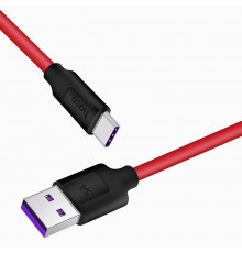 USB кабель Type-C Hoco X11 5А, Красный