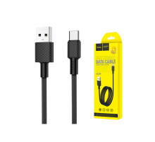 USB кабель Type-C Hoco X29 1м, Черный