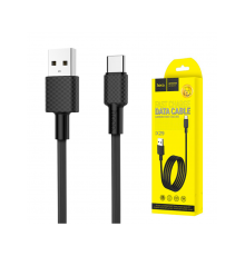 USB кабель Type-C Hoco X29 1м, Черный