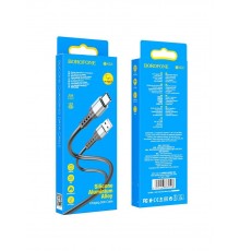 USB кабель Type-C Borofone BX64, черный, 1 м