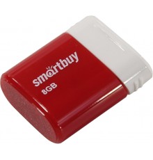 Флеш-накопитель USB 8Гб SmartBuy Lara, Красный