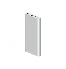 Внешний аккумулятор Xiaomi Mi Power Bank 3 10000mAh Type-c + 2 USB (PLM13ZM) Silver