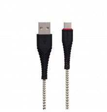 USB кабель Type-C Borofone BX25, черный, 1 м