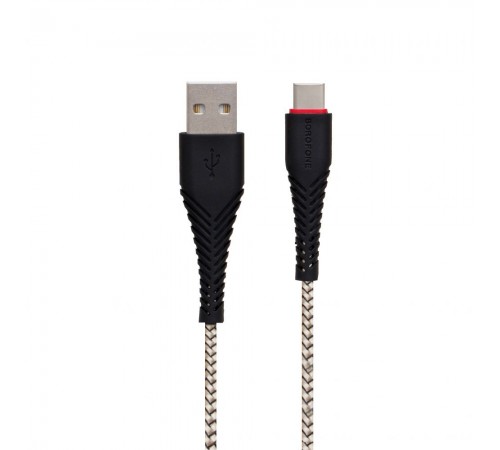 USB кабель Type-C Borofone BX25, черный, 1 м