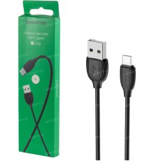 USB кабель Type-C Borofone BX19, черный, 1 м