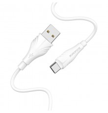 USB кабель Type-C Borofone BX18, белый, 1 м