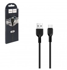 USB кабель Type-C Hoco X20 Черный, 2м