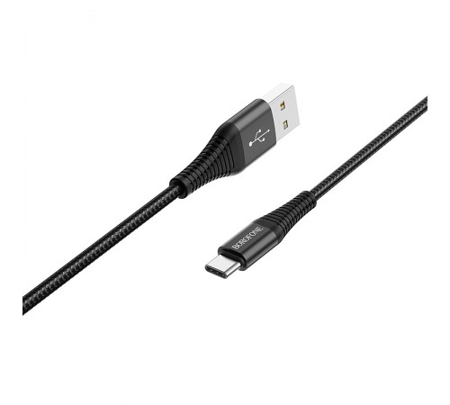 USB кабель Type-C Borofone BX29, черный, 1 м