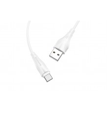 USB кабель Type-C Borofone BX18, белый, 3 м