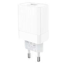 Сетевое зарядное устройство Borofone USB BA47A QC3.0 (3A), белый