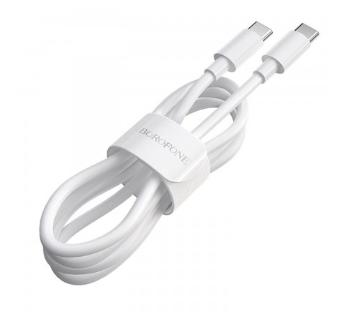 USB кабель Type-C - Type-C Borofone BX44 Белый