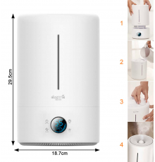 Увлажнитель воздуха Xiaomi Deerma Air Humidifier DEM-F628S, белый