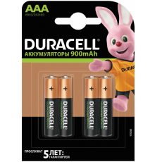 Аккумулятор AAA Duracell R03-4BL 850 mAh (упаковка 4 шт.)