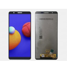 Дисплей для SAMSUNG Galaxy A01 Core / A013 + тачскрин + рамка Черный Premium