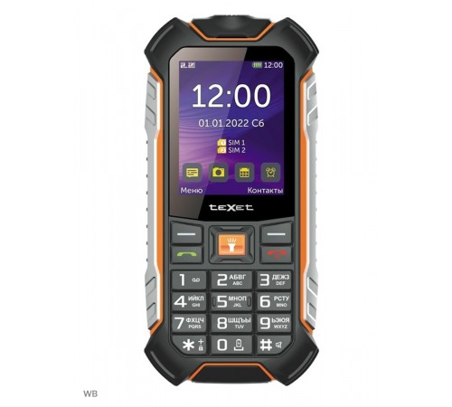 Мобильный телефон TeXet TM-530R, Черный