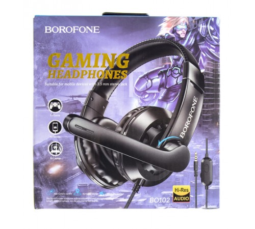 Гарнитура Borofone BO102 игровая 1,2м