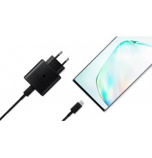 Сетевое зарядное устройство Samsung PD 25W c Type-C кабелем, черный