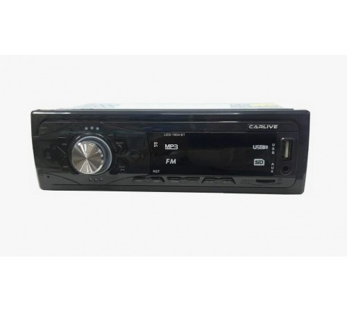 Автомагнитола CarLive LED-1804 BT 1DIN LED экран, Bluetooth/USB/AUX/FM/пульт ДУ