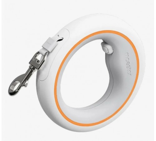 Поводок Xiaomi Moestar UFO Retractable Leash 2 Air, Белый