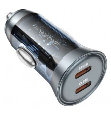 АЗУ Borofone BZ26B 2USB-C 45W, черный