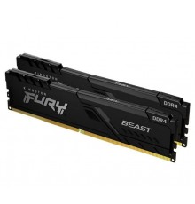 Оперативная память DDR4 Kingston FURY Beast Black 32 Gb (2*16Gb) 3200 MHz