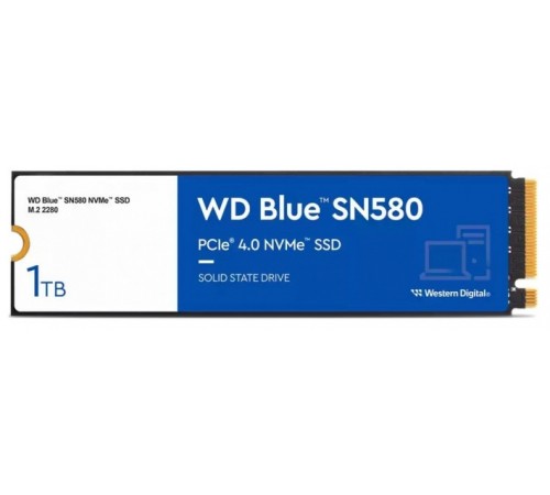 1024 ГБ M.2 SSD-накопитель WD Blue SN580 Gen4 (WDS100T3B0E)